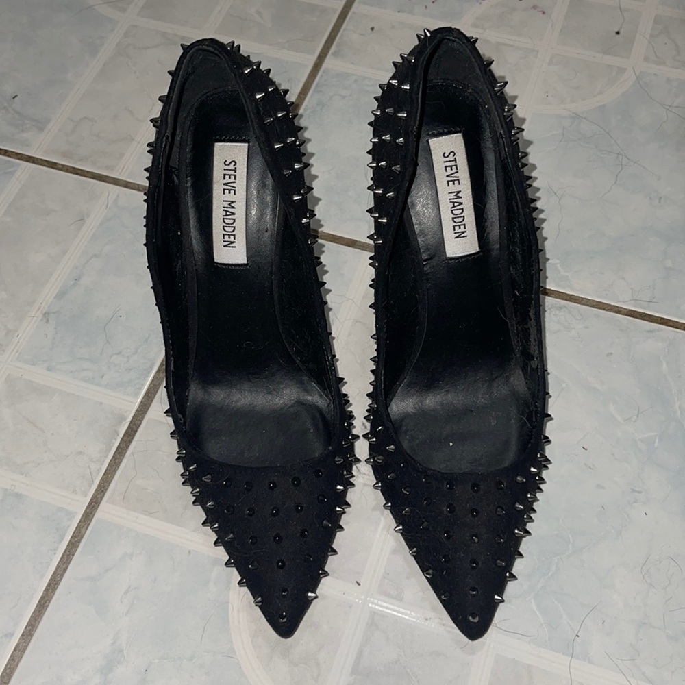Steve Madden studded stiletto